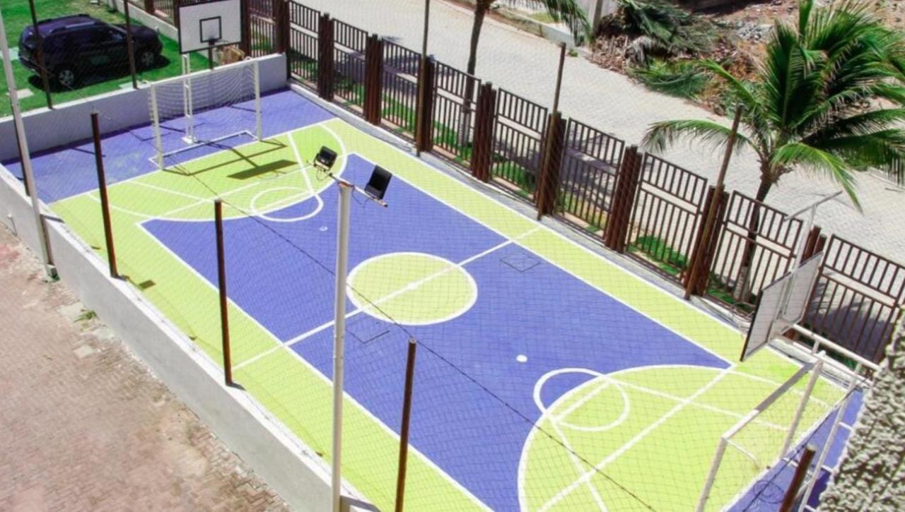 Beach Living - Porto Das Dunas - Ap Terreo 300M Beach Park Pe Na Areia أكويراز المظهر الخارجي الصورة