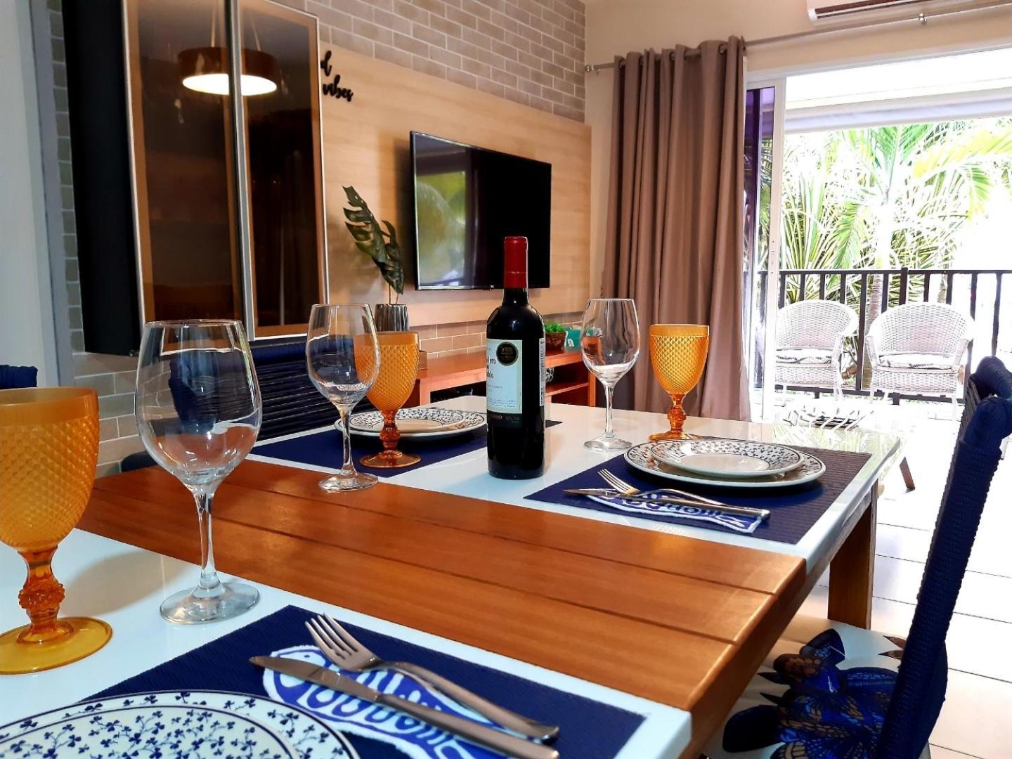Beach Living - Porto Das Dunas - Ap Terreo 300M Beach Park Pe Na Areia أكويراز المظهر الخارجي الصورة